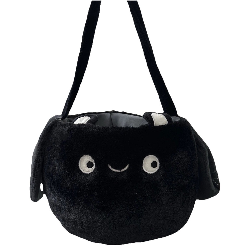 Bat Treat Bag Hallmark Trick or Treat Basket Sound Motion Plush Halloween Candy - Picture 1 of 10